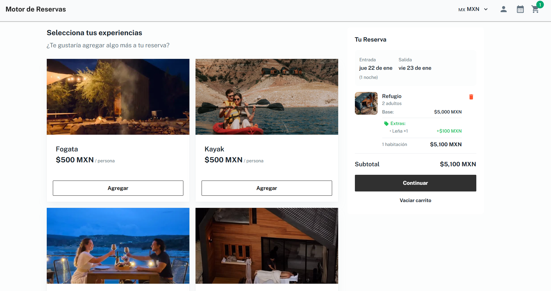 Interfaz de Revenue_Multiplier