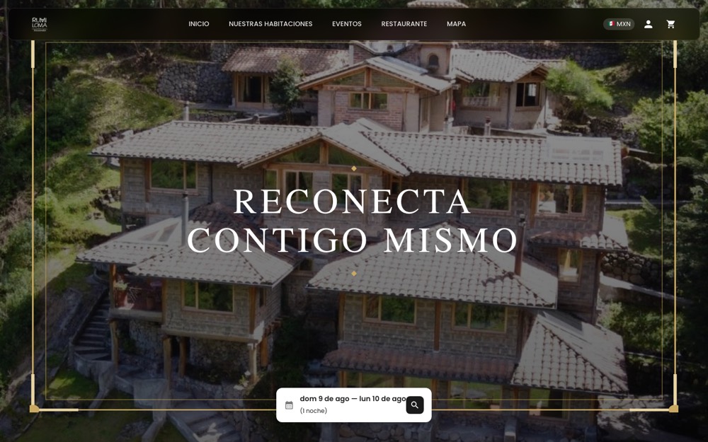 HACIENDA RUMILOMA: sitio hecho con Rotamundos