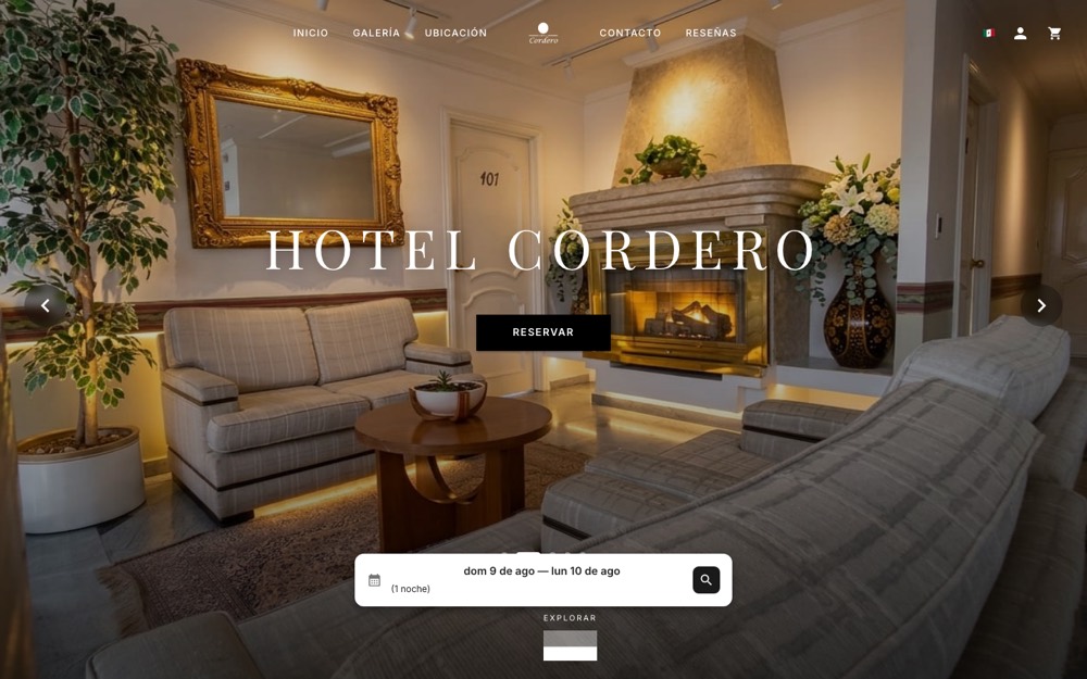 Hotel Cordero: sitio hecho con Rotamundos