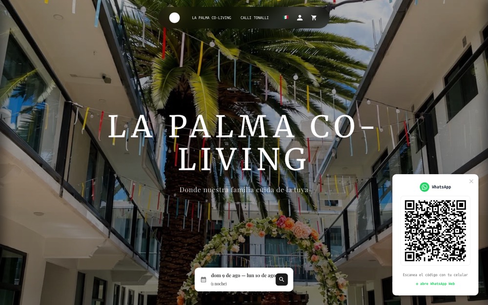 La Palma Co-Living: sitio hecho con Rotamundos